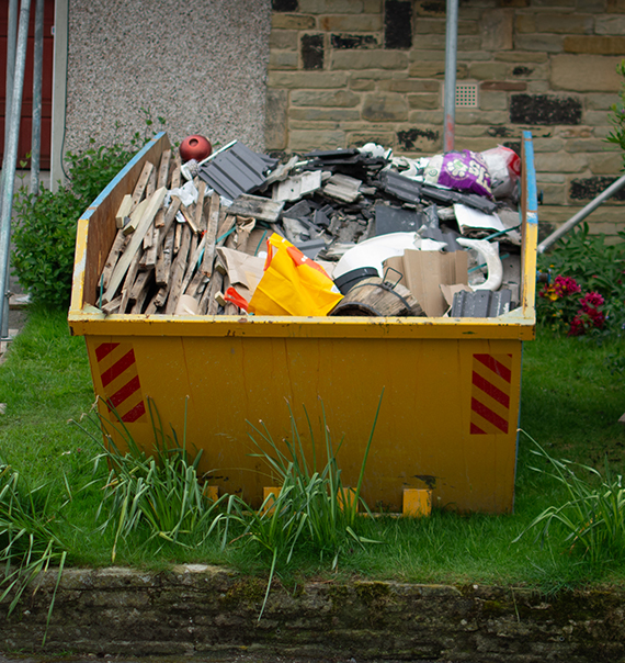 Midi Skip for Garden Waste Removal in Rothwell